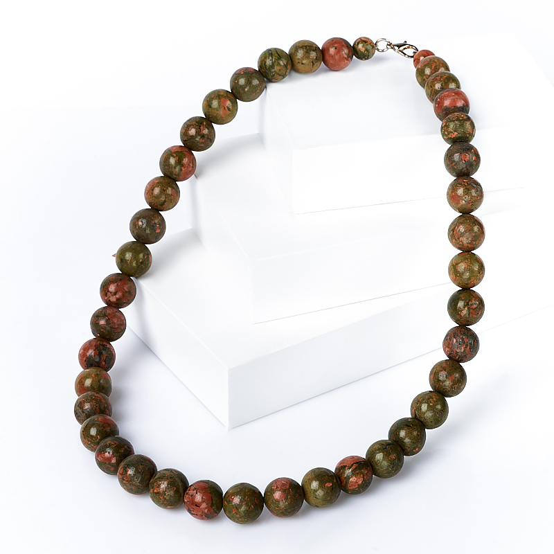 Unakite beads: prices from 890 ₽ buy inexpensively in the online store