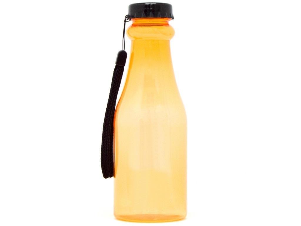 Irontrue ITB921-550 550ml svart-orange flaska