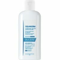 Ducray Squanorm Shampoo - Shampooing pour pellicules grasses, 200 ml