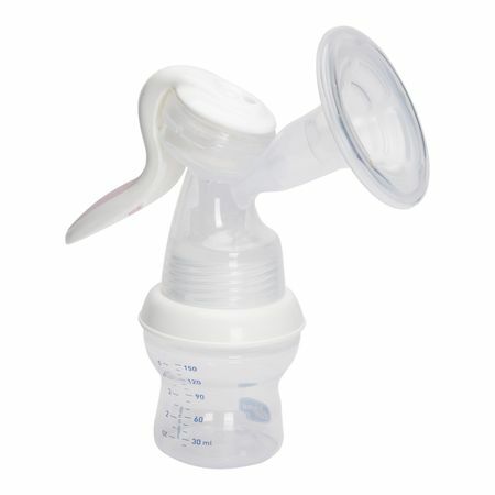 CHICCO Manual Breast Pump with Bottle Natural Feeling