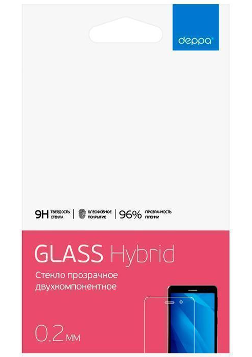 Skyddande glas Deppa Hybrid för Samsung Galaxy J2 Prime (SM-G532) (transparent) antireflex