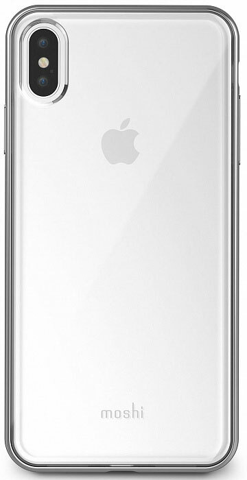 Ovitek Moshi Vitros iPhone XS Max srebrn