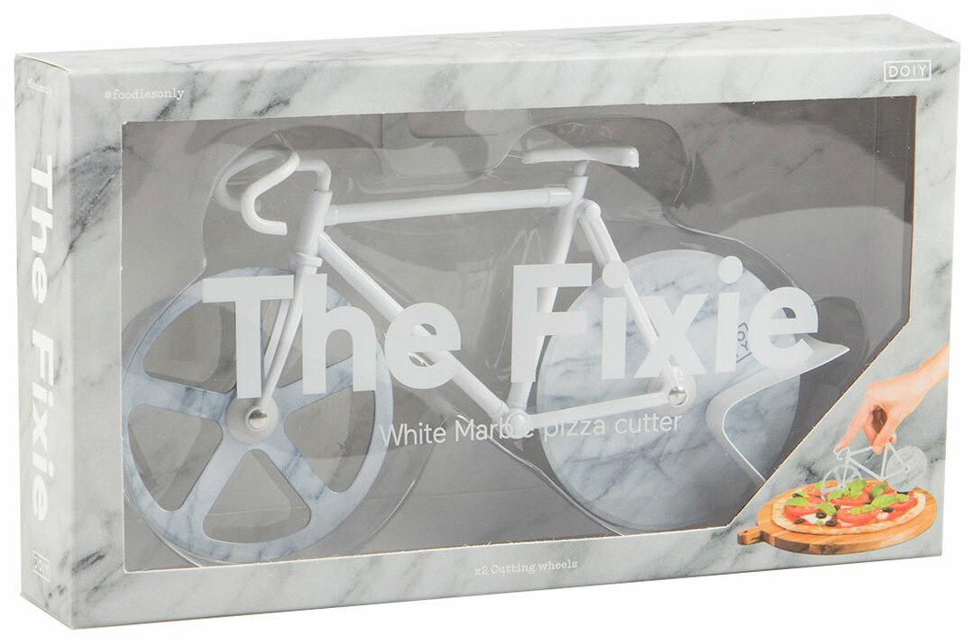 Nôž na pizzu Doiy The Fixie FD001B1W biely