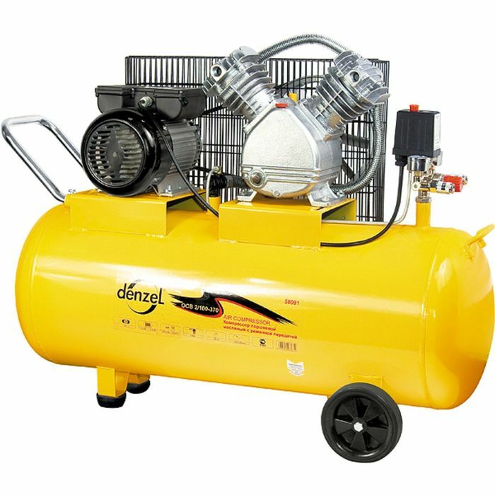 Luftkompressor DENZEL PC 2 / 100-370, 2,2 kW, 370 l / min, 100 l