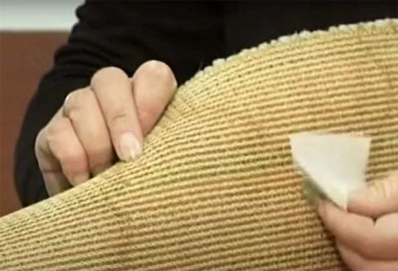 Kako napraviti neupadljiv popravak tepiha