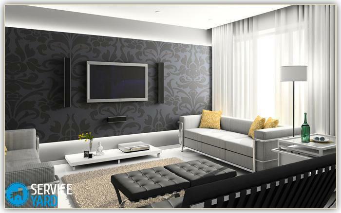 Kā izvēlēties dzīvojamo istabu tapetes?