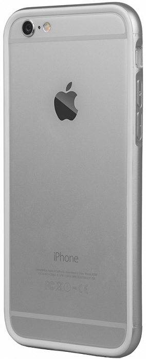 Itskins Heat Bumper (APH6-NHEAT-SLVR) til iPhone 6 (sølv)
