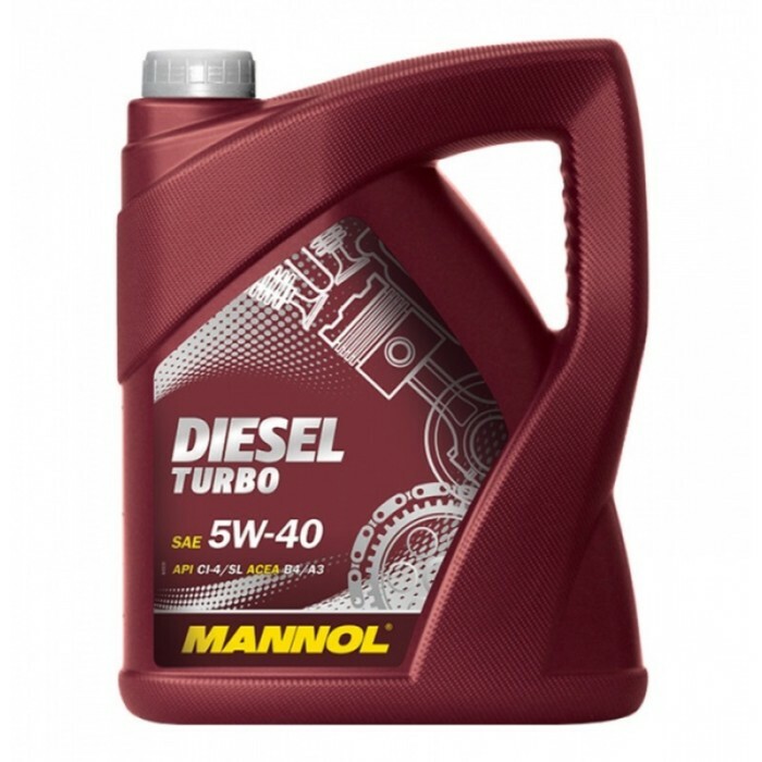 Motorno olje MANNOL 5w40 sin. Diesel Turbo, 5 l