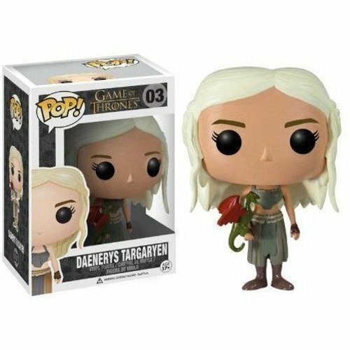 POP! # e # quot; A Guerra dos Tronos. Daenerys Targaryen # e # '', 9,5 cm