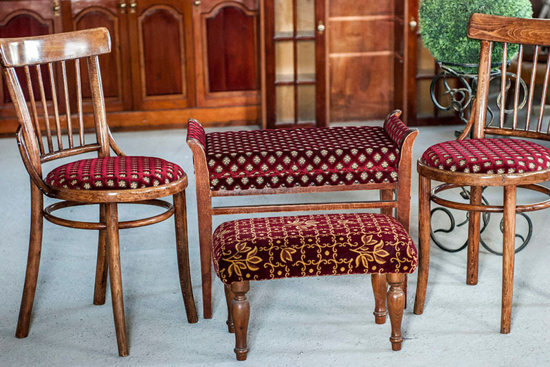 Når du sidder på disse stole, kan du føle dig som en aristokrat