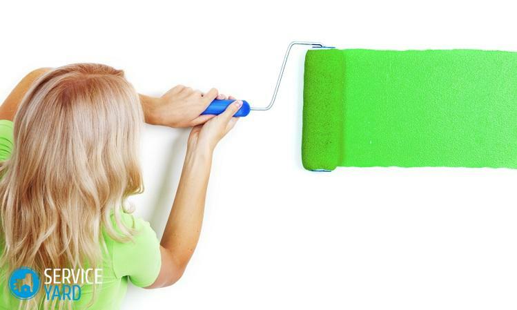 Come dipingere le pareti con un rullo?