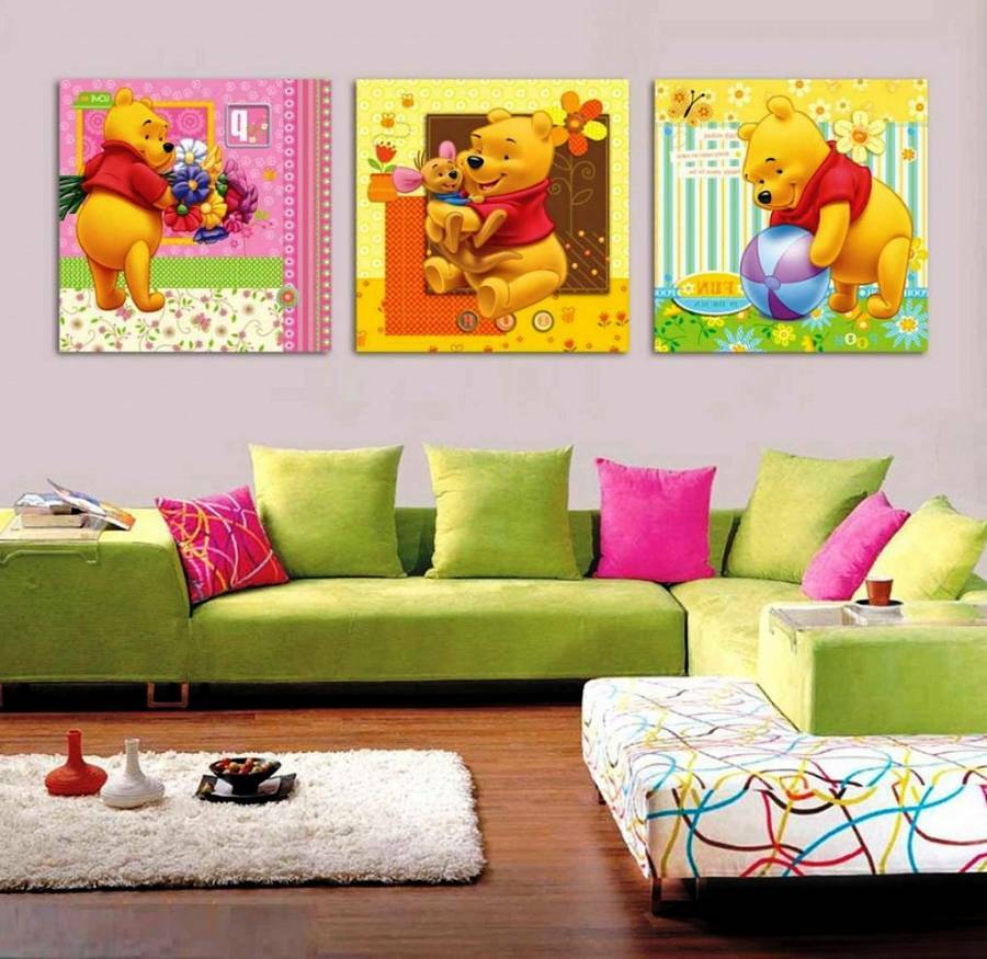 paintings with winnie the pooh