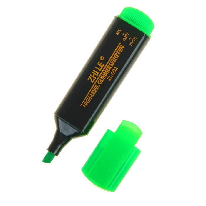 Highlighter marker 5 mm Zhile green