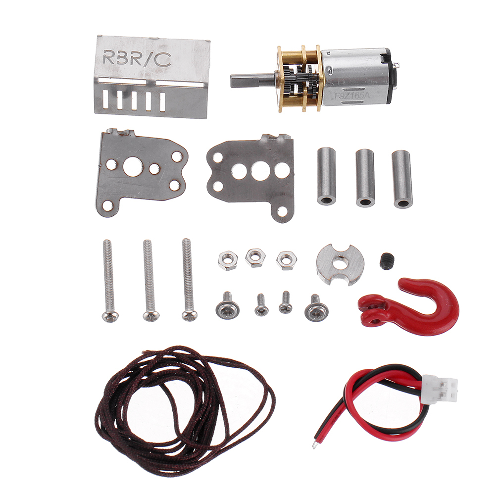 Cabrestante eléctrico para WPL JJRC MN 1/16 RC Auto Parts