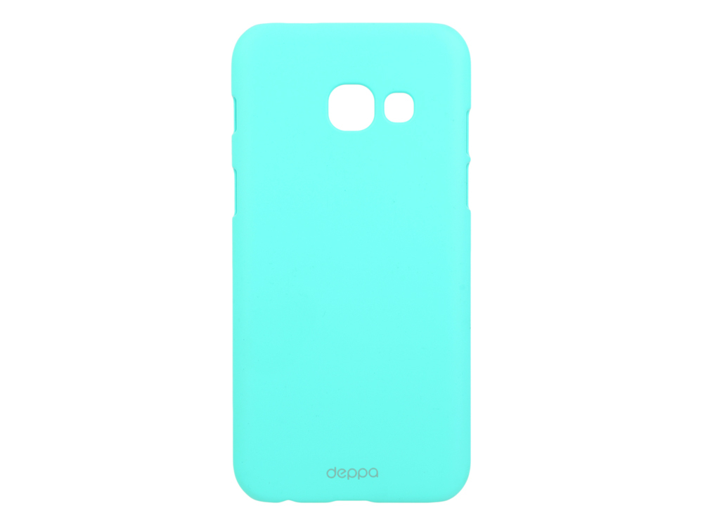 Cover-overlay for Samsung Galaxy A3 2017 Deppa Air Case 83283 Mint clip-case, polycarbonate