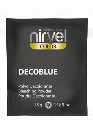 Nirvel Professional Blond Decoblue Azul Pó, 15g