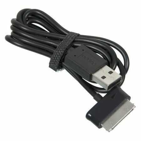 Kabelis DEPPA 30 kontaktu (Samsung), USB A (m), 1,2 m, melns [72105]