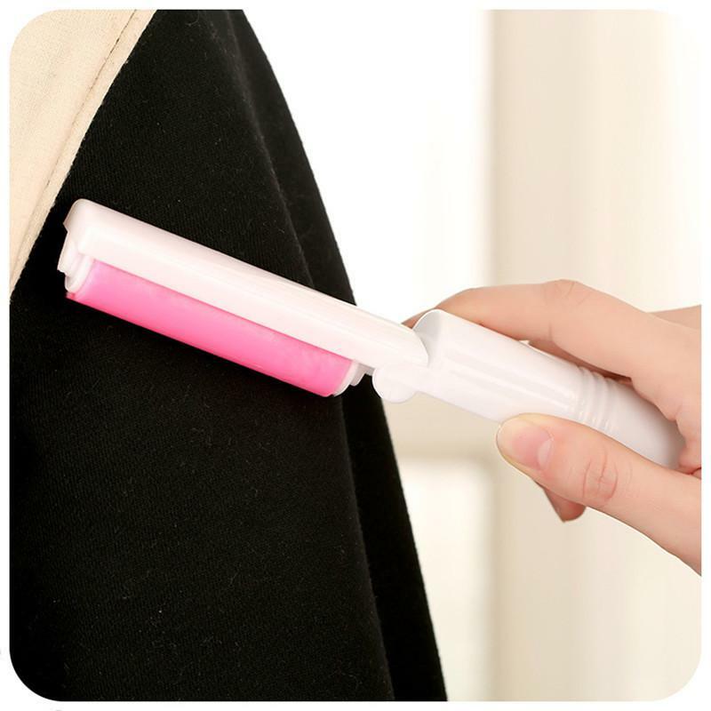 Clothes Lint Hair Remover Roller Cleaning Brush