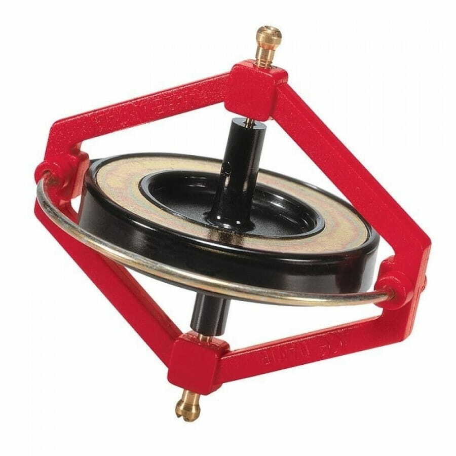 Giroscopio NAVIR con rotore in metallo 65 mm - rosso