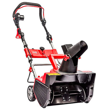 electric snow blower for home and garden: photo