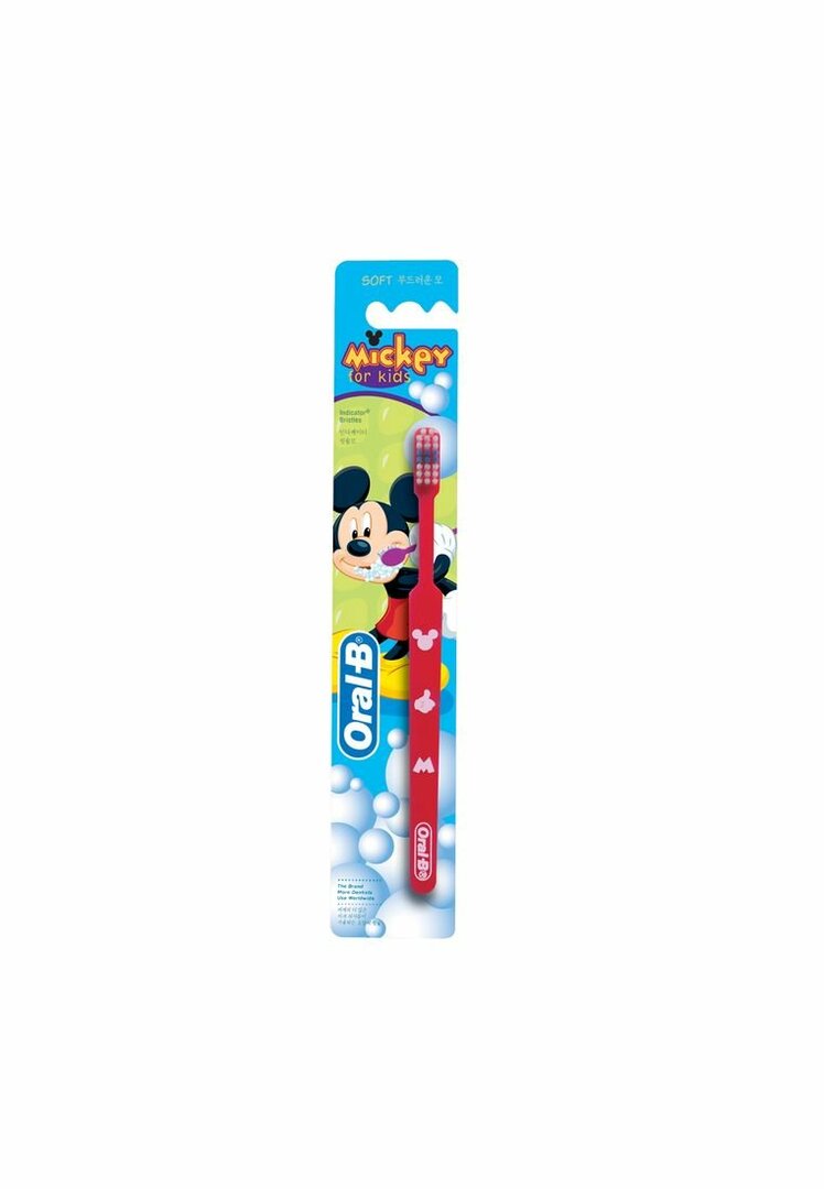 Mickey for kids 20 weiche Zahnbürste 1 Stück Oral-B