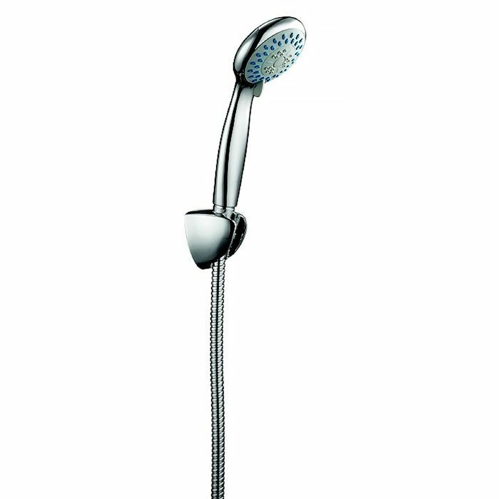 Zestaw prysznicowy Milardo, 0902F86M16, słuchawka dwufunkcyjna, uchwyt, wąż 1,5 m