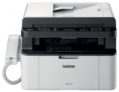 MFP laser monochroom Brother MFC-1815R, A4, ADF, 20 ppm, 16Mb, USB, Fax, Wit / Zwart MFC1815R1