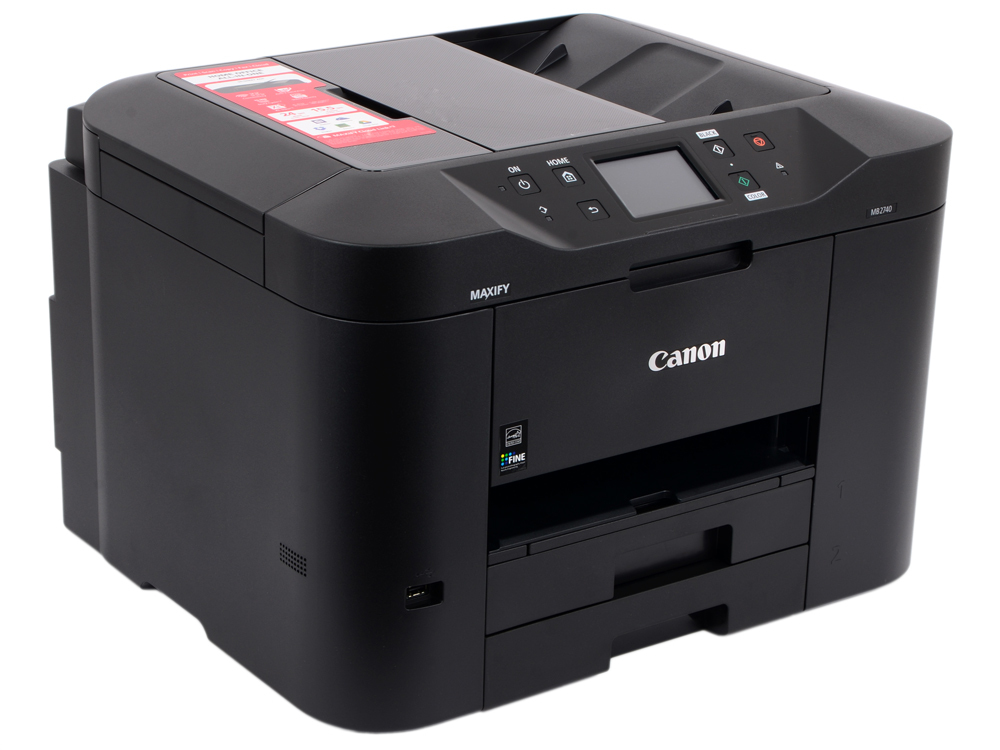 MFP Canon MAXIFY MB2740 (tintes printeris, printeris, skeneris, kopētājs, fakss, DADF, Wi-Fi)
