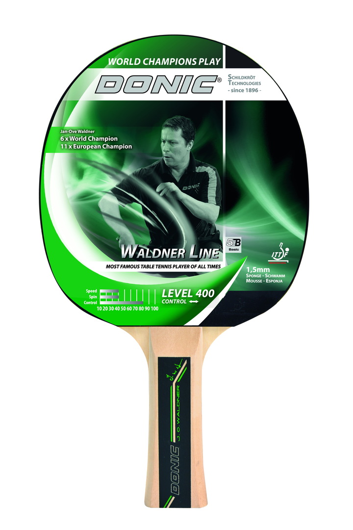 Raquete de tênis de mesa Donic Schildkrot Waldner 400 1,5 mm