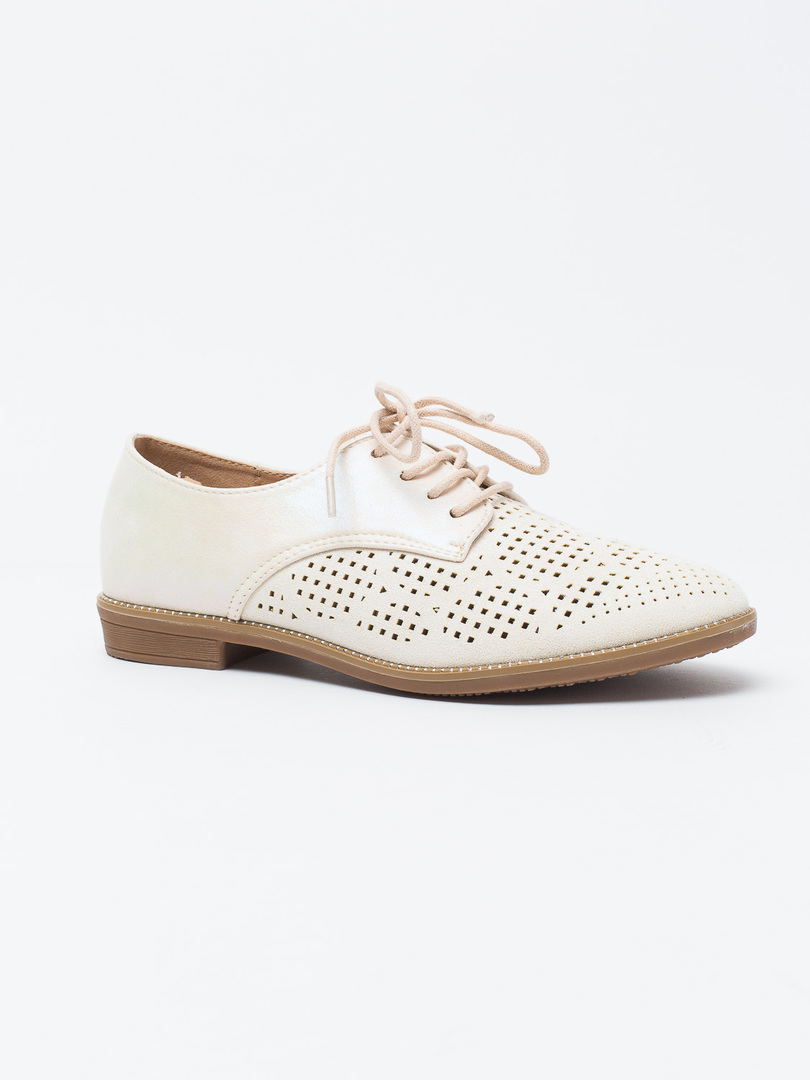 Sapatos femininos Baden 971-51 (36, bege)