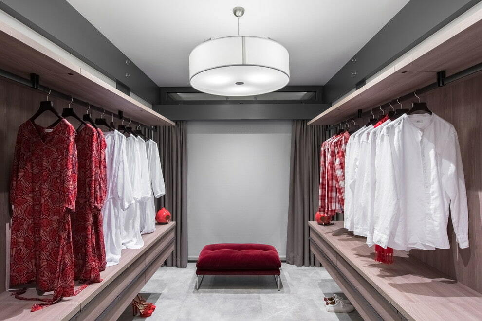 paralel giyinme odası