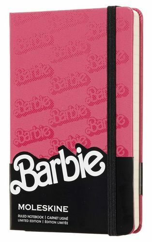 Notisblokk, Moleskine, Moleskine Limited Edition BARBIE Pocket 90 * 140mm 192p. logolinje