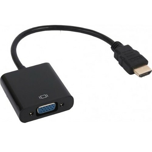 VGA to HDMI monitor cable and adapter - modern saviors of old equipment