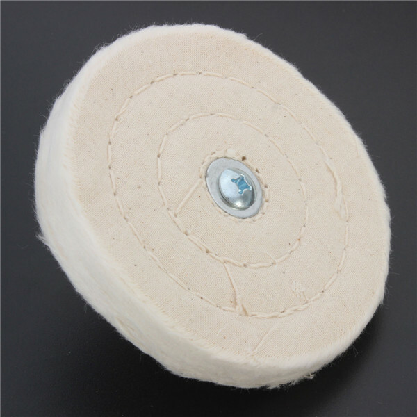 Roue de polissage de vadrouille de polissage de tissu de millimètre pour la meuleuse de polissage de perceuse électrique ou de batterie