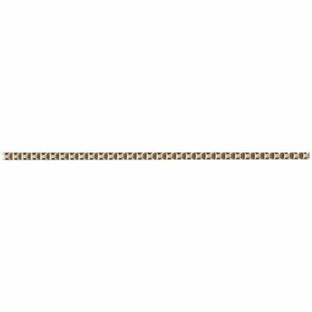 Borda " Beads" cor ouro 7x250 mm