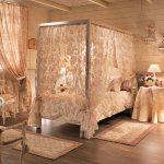 Provence stil i sovrummet