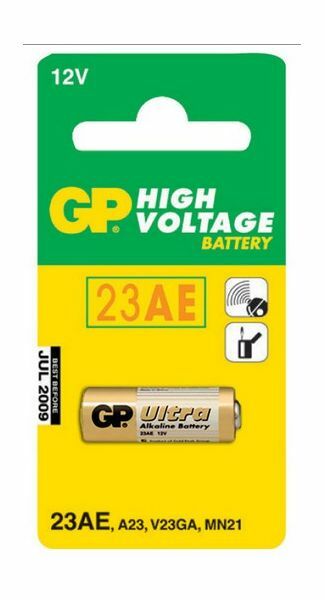 Bateria GP Ultra Alcalina 23AF MN21 (1 unidade)