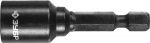 Bit with socket head magnetic for impact screwdrivers BISON PROFESSIONAL 26375-10