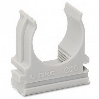 Clip-on clip for fast assembly DKC 51020M d20 mm
