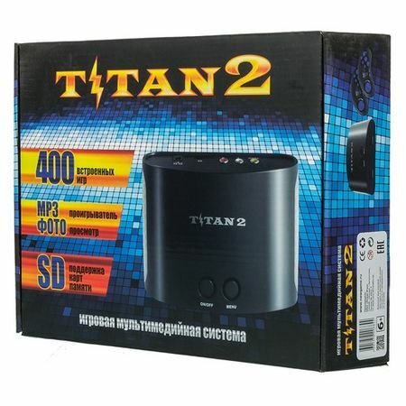 Spēļu konsole TITAN Magistr Titan 2 400 spēles, melna