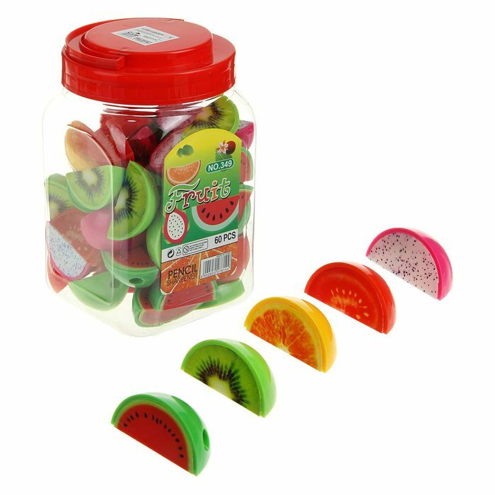 Sharpener MIX with container Fruit