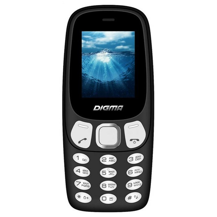 טלפון נייד Digma N331 mini 2G Linx, 32Mb, 2Sim, 1.77 \