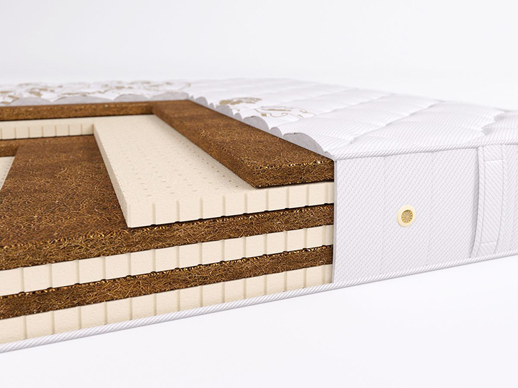 Orthopedic mattress coir and penopoliuretanaFOTO: bergmebel.ru