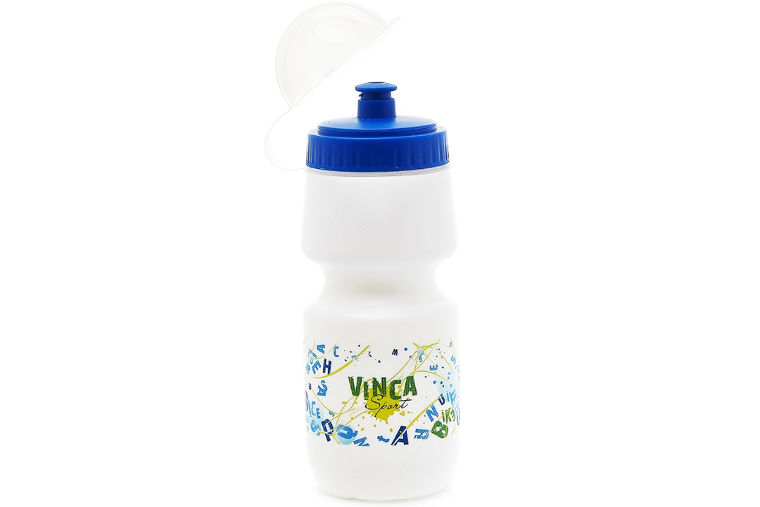 Dviračio butelis Vinca Sport White raidės 500 ml