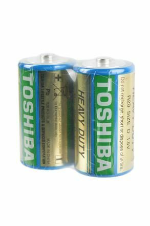 Baterie TOSHIBA Heavy Duty (R20, D) 20ks