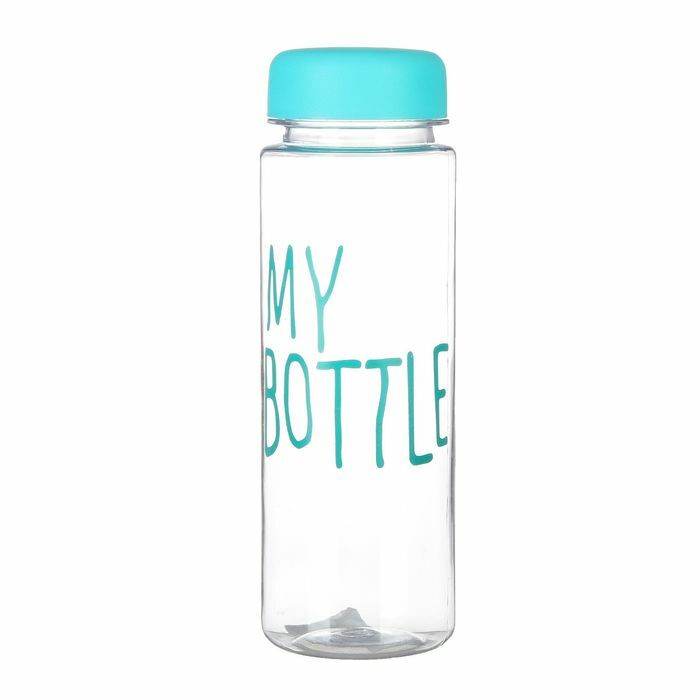 My Bottle 500ml Vidalı Kapak Mavi