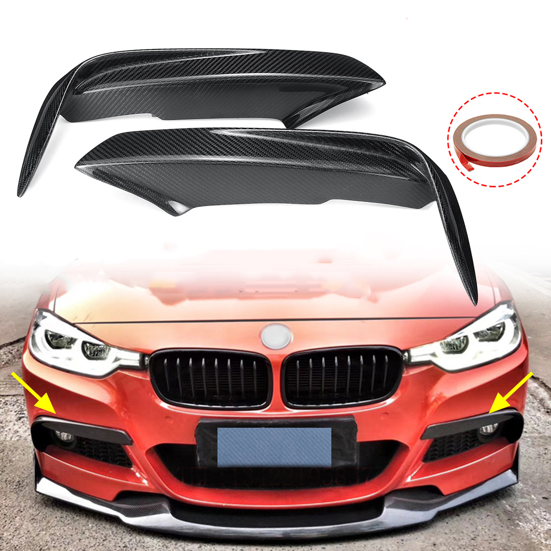 Automobilio spoilerio sparno apsauga nuo buferio BMW 3 serijos F30 M sportiniam sedanui 2013-2017 m
