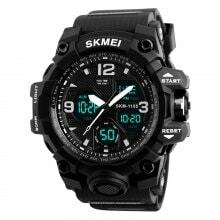 Pánske športové digitálne náramkové hodinky SKMEI s dvojitým displejom a chronologickým podsvietením alarmu