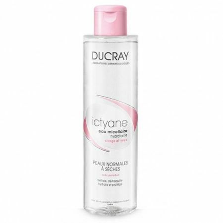 Ducray Moisturizing Micellar Water for Face and Eyes Iktian, 200 ml