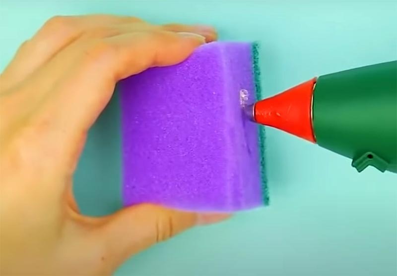 Cover the hole with hot glue to prevent the magnet from accidentally falling out
